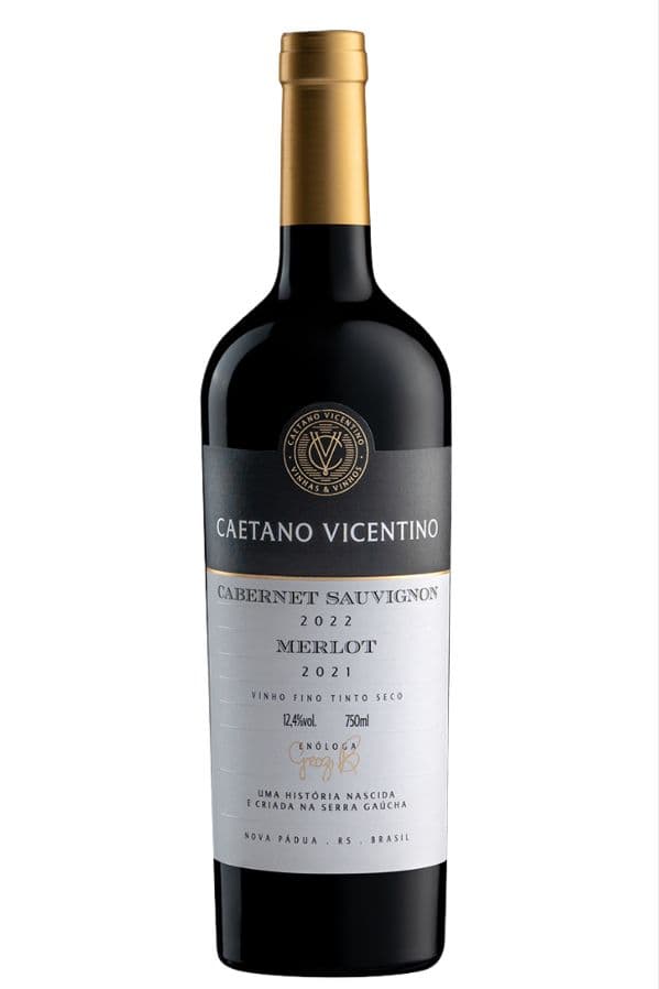 Caetano Vicentino - Cabernet Sauvignon/ Merlot 2021 🇧🇷