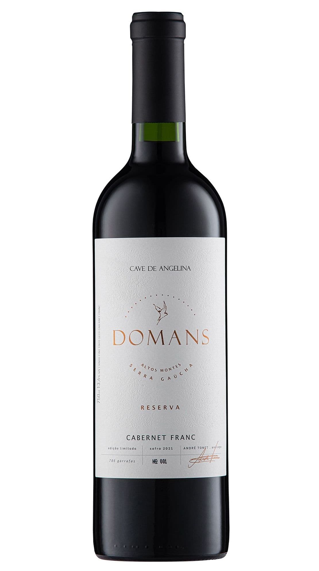 Cave de Angelina - Domans Cabernet Franc Reserva 🇧🇷